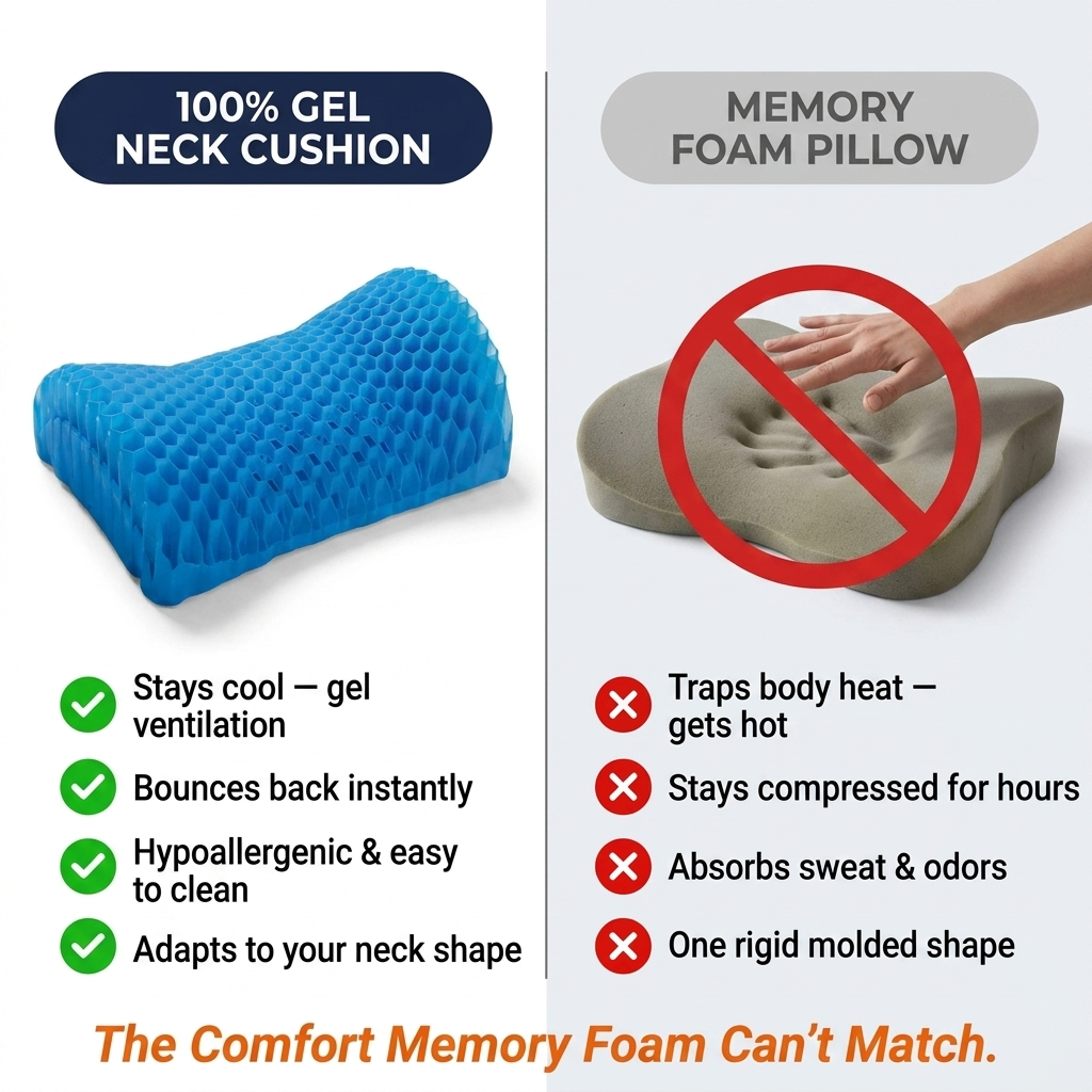 FestiveNest™ Gel Neck Cushion