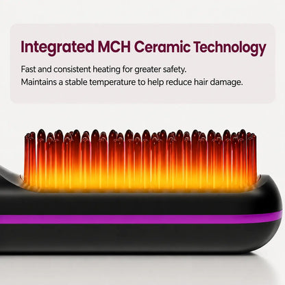 FestiveNest™ - Electric Straightening Brush
