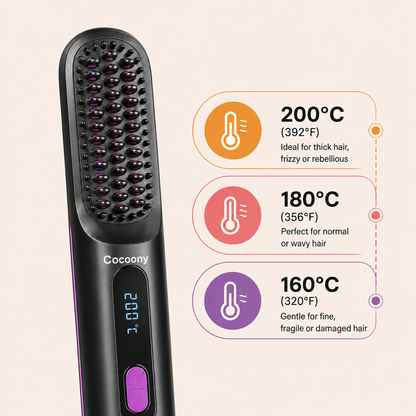 FestiveNest™ - Electric Straightening Brush