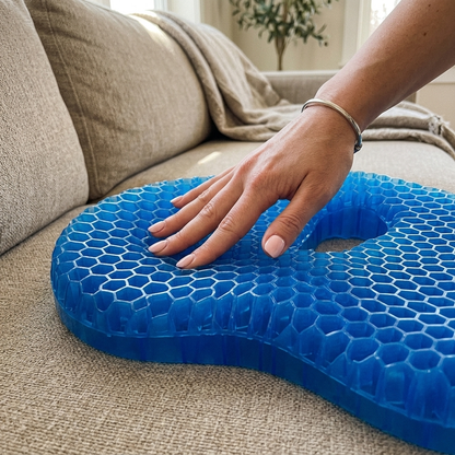 FestiveNest™ Ergonomic Gel Seat Cushion