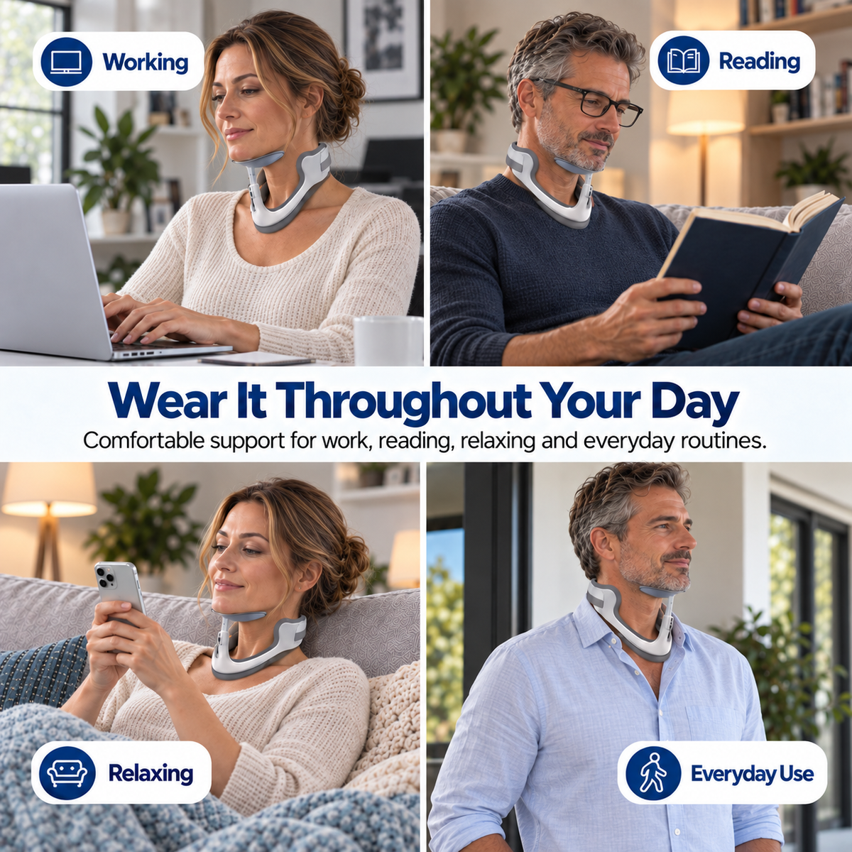 Adjustable Neck Support Brace