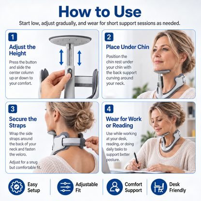 Adjustable Neck Support Brace