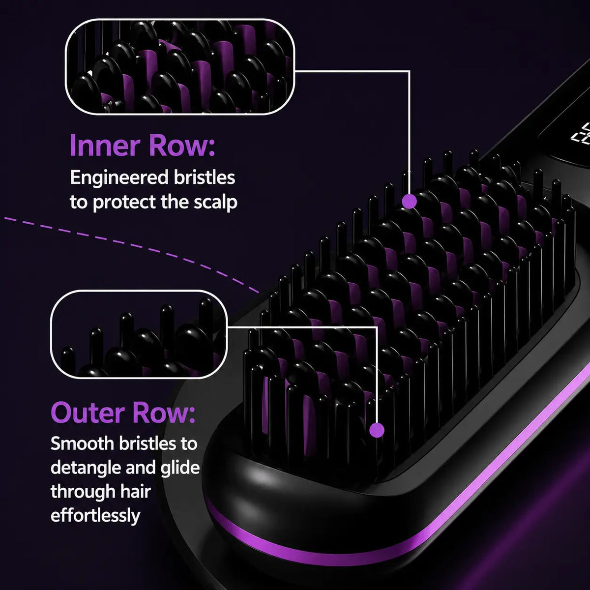 FestiveNest™ - Electric Straightening Brush