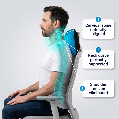 FestiveNest™ Gel Neck Cushion