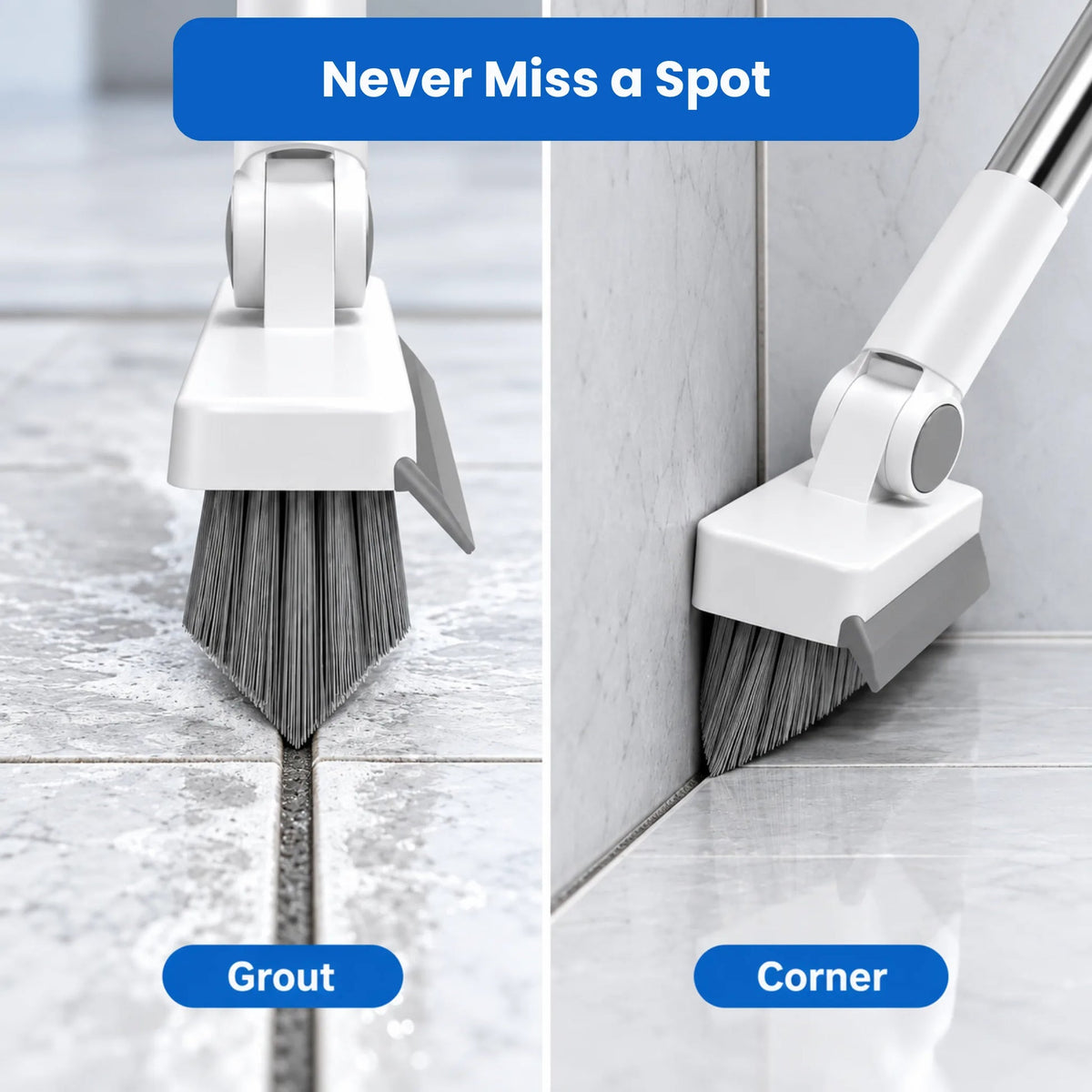 FestiveNest™ Telescopic Floor Scrub Brush